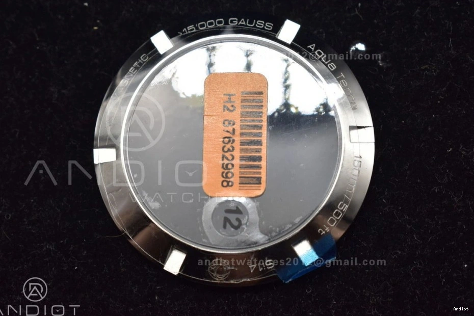 SS 150M 1:1 SS Terra Best A8500 Aqua Edition VSF Bracelet Dial Black On 1221